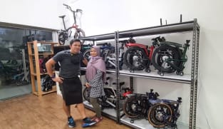 Suami isteri pemilik Fazzbike360 buka satu lagi kedai rebut trend basikal lipat