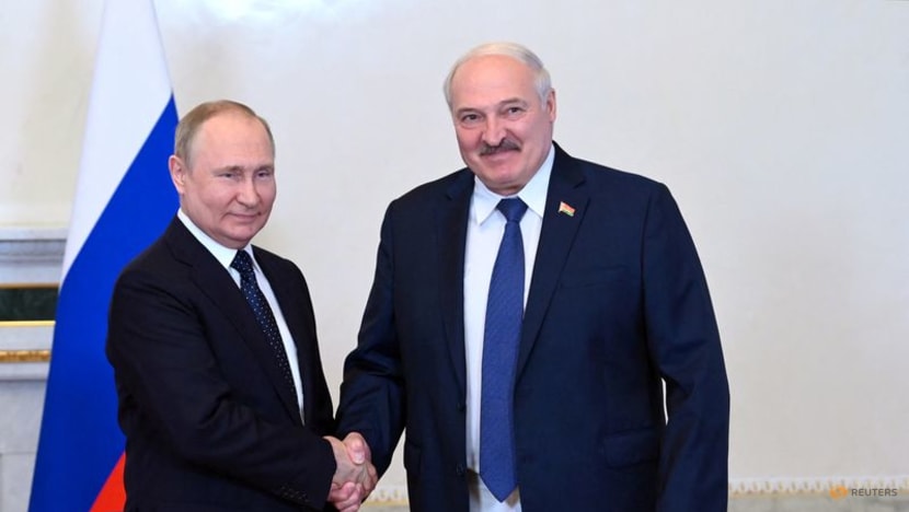 Putin promises Belarus nuclear-capable missiles to counter 'aggressive' West Putin promises Belarus nuclear-capable missiles to counter 'aggressive' West