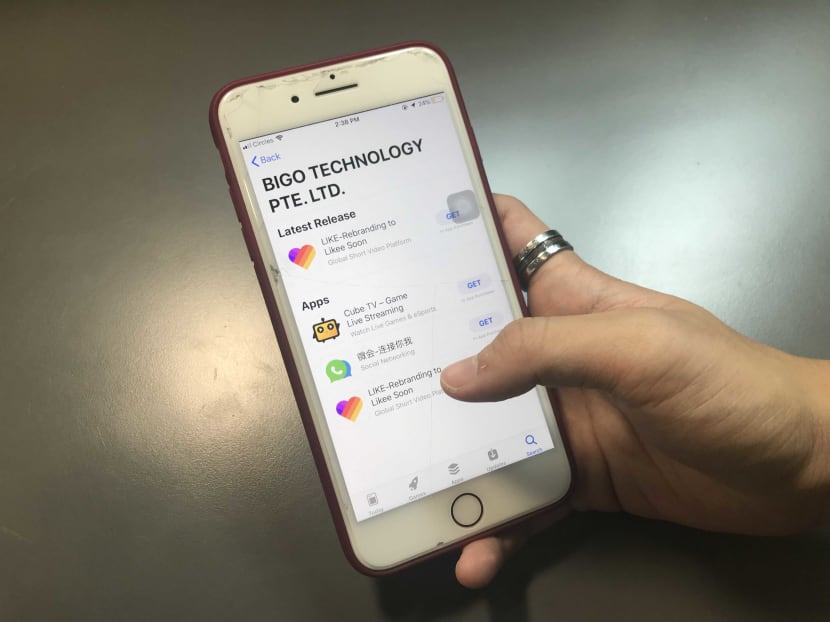 Apps developed by Bigo Technology, using artificial intelligence, have proved hugely popular. The firm, founded in Singapore, was recently bought out for US$1.45 billion (S$1.98 billion) by a technology giant from China. Apps developed by Bigo Technology, using artificial intelligence, have proved hugely popular. The firm, founded in Singapore, was recently bought out for US$1.45 billion (S$1.98 billion) by a technology giant from China.
