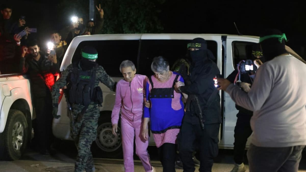 Hamas releases more hostages, as Israel frees Palestinian prisoners