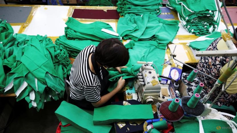 High demand for 'Squid Game' tracksuits cheers S Korea's struggling garment sector