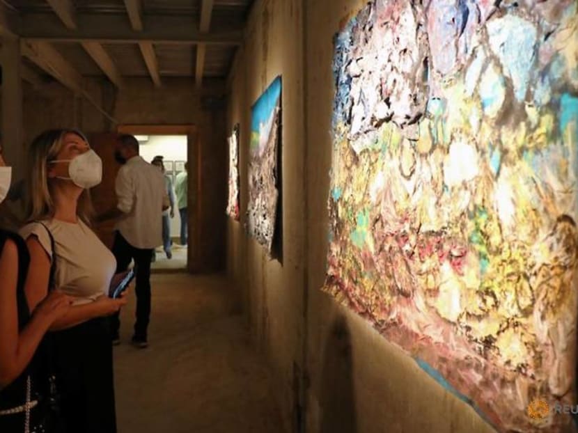 Channeling 'anger into art', artists in Beirut process blast Channeling 'anger into art', artists in Beirut process blast
