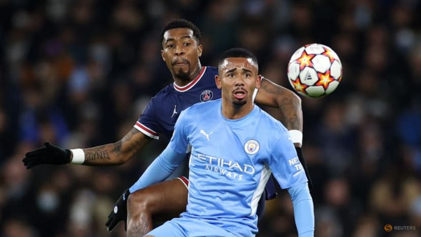 Jesus strike sinks PSG as Man City win group Jesus strike sinks PSG as Man City win group