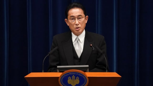 日本首相指示多名部长 将防卫费增至国内生产总值的2%
