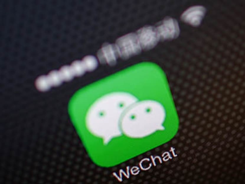 A picture illustration shows a WeChat app icon in Beijing, December 5, 2013. Photo: Reuters