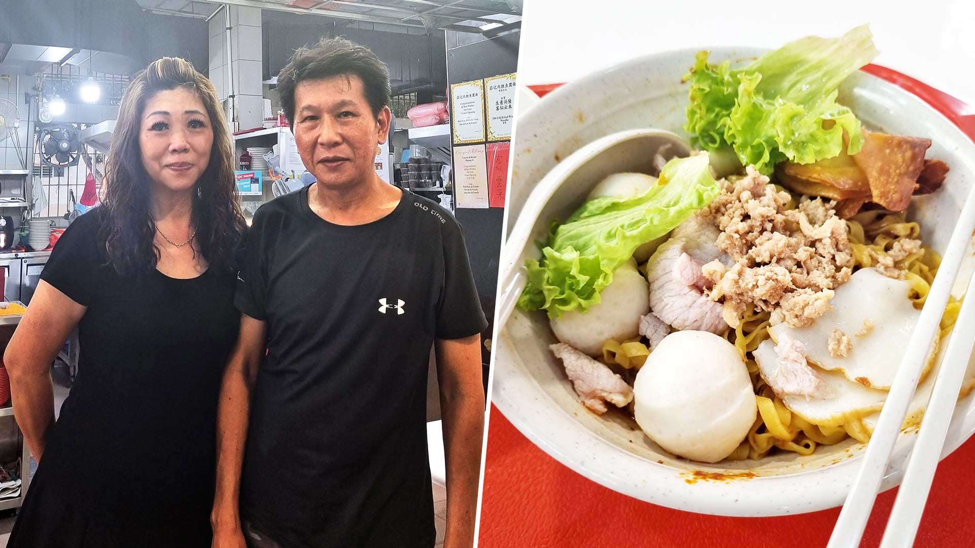 Hawker Couple Who Has Never Tried Truffles Launches Truffle Fishball Noodles To “Attract Younger People”