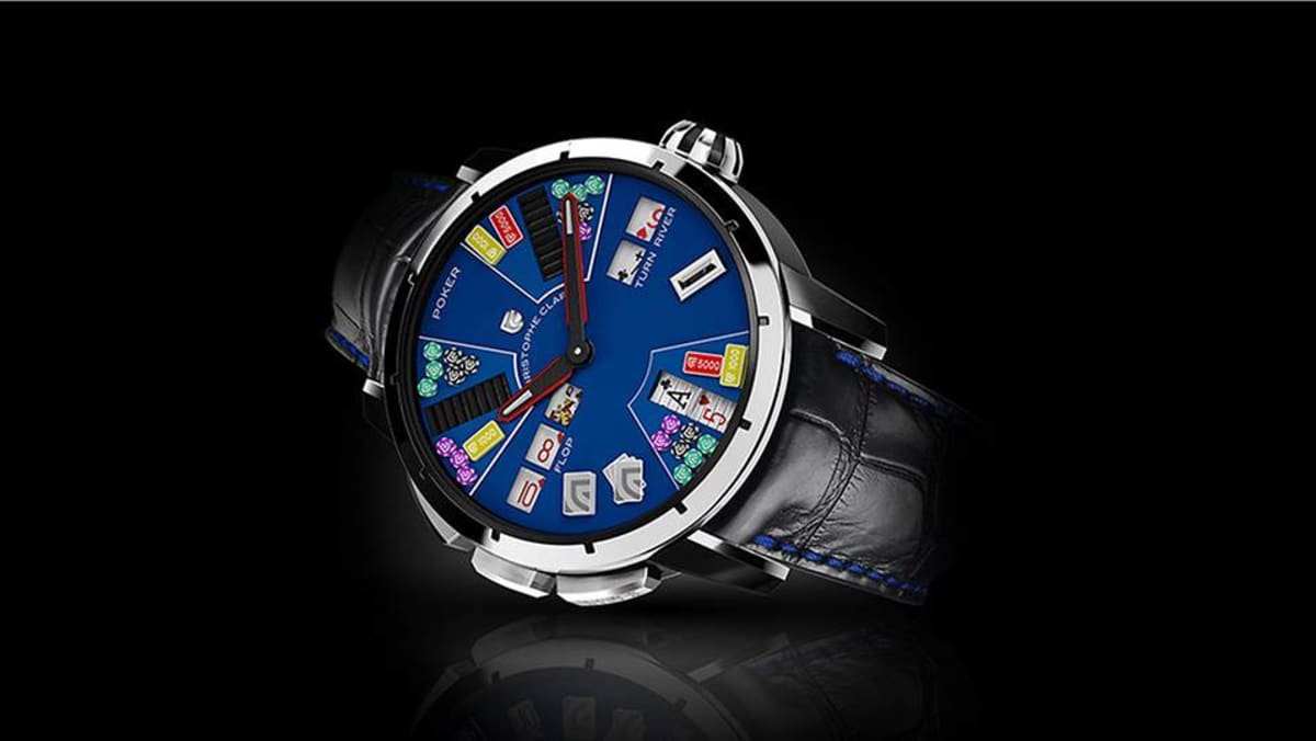 Christophe claret on sale poker watch price