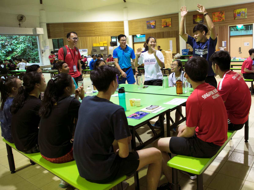 Students from various schools taking part in bonding activities. The author says it is crucial for those who are in positions responsible for group interactions to actively endorse and advocate equal intergroup relations.