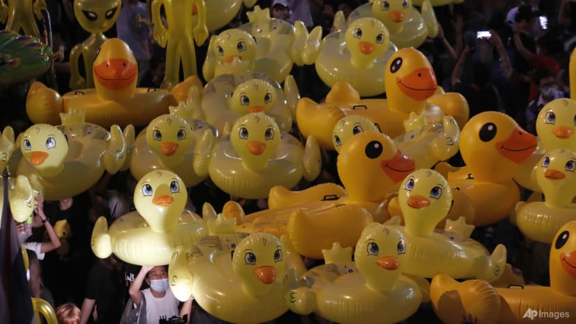 Thai man jailed for selling calendars with yellow ducks to 'mock' king Thai man jailed for selling calendars with yellow ducks to 'mock' king