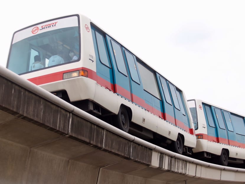 A shutdown of the problematic Bukit Panjang LRT for major upgrades is one of the options the Government is mulling over for the system's upcoming overhaul. Photo: Najeer Yusof/TODAY A shutdown of the problematic Bukit Panjang LRT for major upgrades is one of the options the Government is mulling over for the system's upcoming overhaul. Photo: Najeer Yusof/TODAY