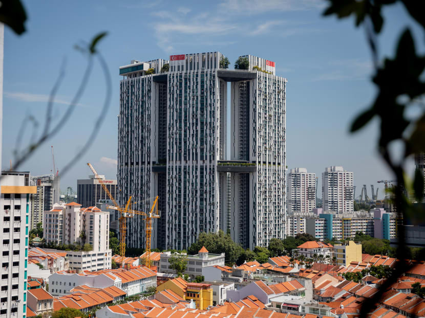 The Pinnacle@Duxton public housing blocks in the city district of Tanjong Pagar. Singles are allowed to buy only two-room government-built flats in non-mature estates at Build-To-Order sales exercises after they turn 35.