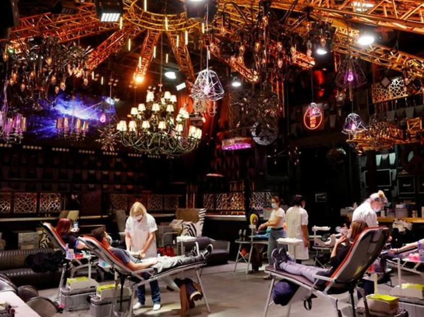Swiss nightclub, shuttered by COVID-19, reborn as blood donation centre Swiss nightclub, shuttered by COVID-19, reborn as blood donation centre