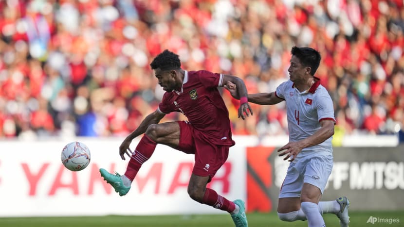 Indonesia held by Vietnam in AFF Cup semi-final first leg Indonesia held by Vietnam in AFF Cup semi-final first leg