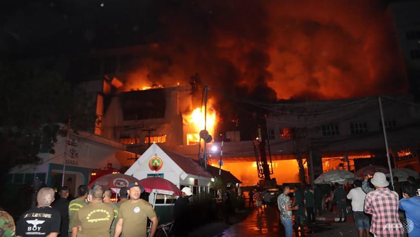 'About 10 killed, 30 injured' in Cambodia hotel casino fire: Police 'About 10 killed, 30 injured' in Cambodia hotel casino fire: Police