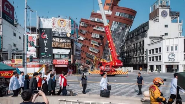 台湾花莲大地震 已造成九人罹难逾千伤