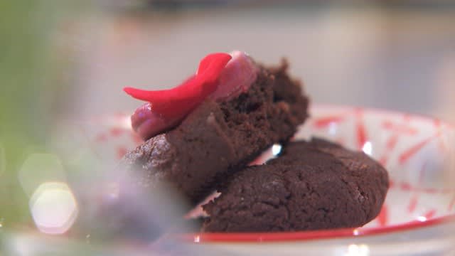《科学食验事》食谱：覆盆子巧克力饼干