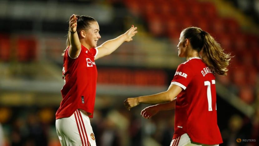 Soccer - Manchester United kick off Women's Super League with win over Reading Soccer - Manchester United kick off Women's Super League with win over Reading