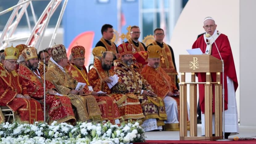Pope Francis, in Slovakia, says don't exploit religion for politics Pope Francis, in Slovakia, says don't exploit religion for politics