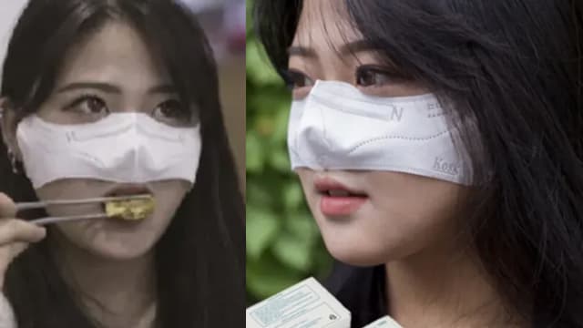 奇招还是恶搞？韩国推出“鼻罩”，吃喝也不忘防病毒
