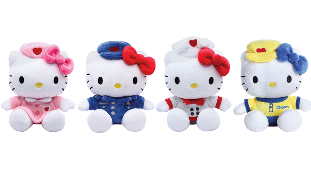 制服主题Hello Kitty玩偶　11月16日起限量出售