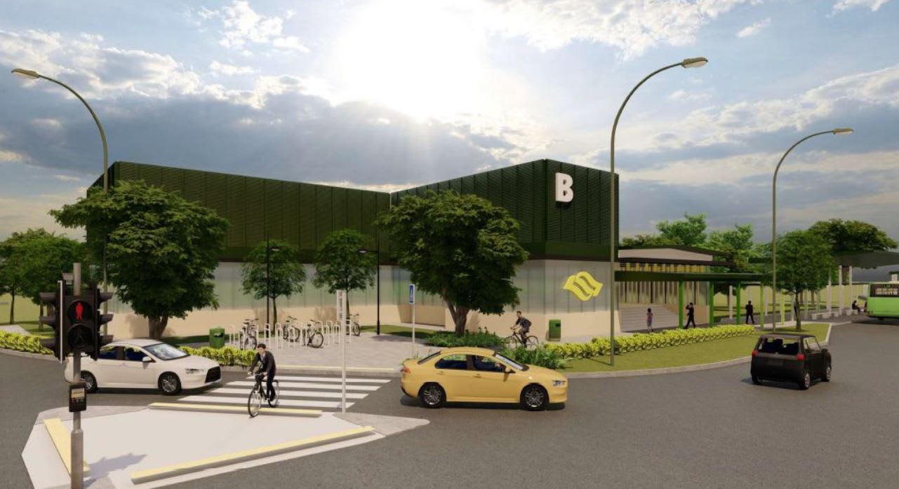 An artist's impression of Tavistock MRT station. An artist's impression of Tavistock MRT station.