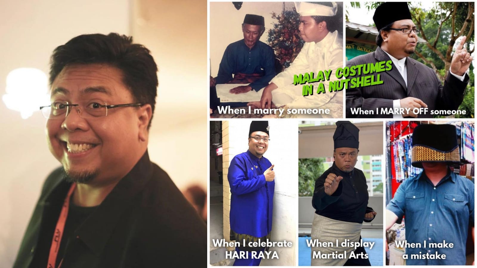 Suhaimi Yusof Explains The Differences Between Malay Costumes In Response To PA's Hari Raya Standee Blunder Suhaimi Yusof Explains The Differences Between Malay Costumes In Response To PA's Hari Raya Standee Blunder