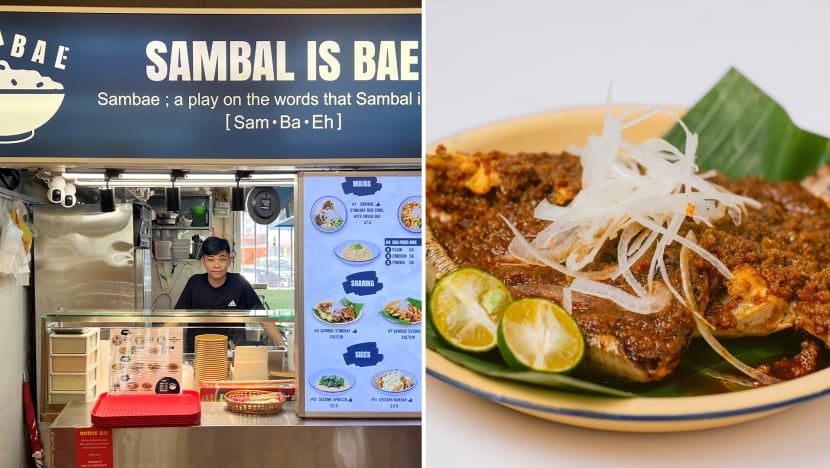 Sambal Stingray, Sotong Rice Bowls By ITE Grad At Hawker Stall Named Sambae