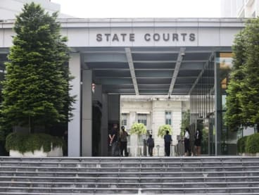 File photo of the Singapore State Courts.
