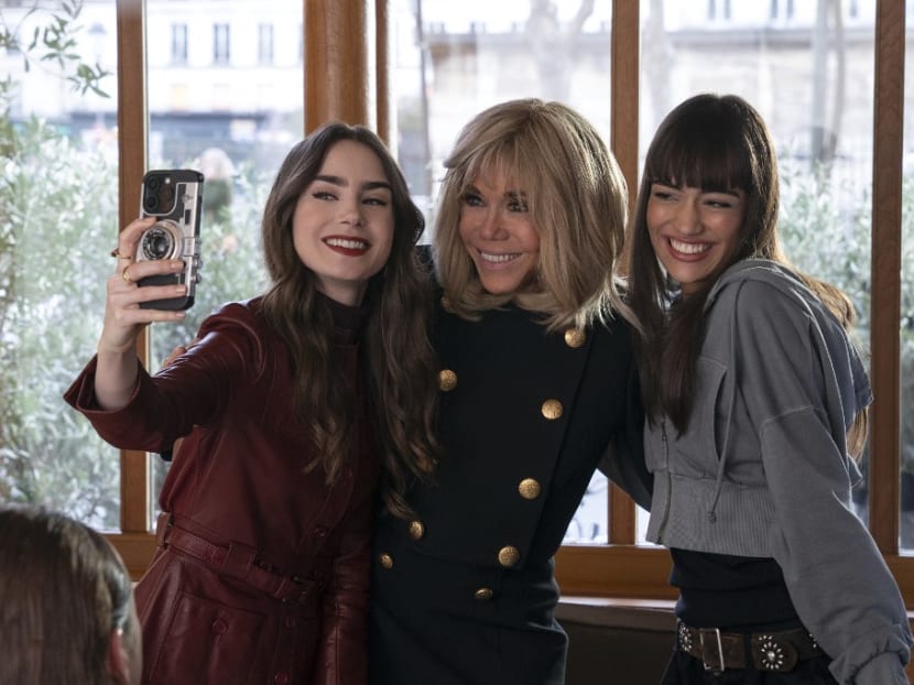 France's first lady Brigitte Macron makes cameo in new Emily In Paris  episode - CNA Lifestyle