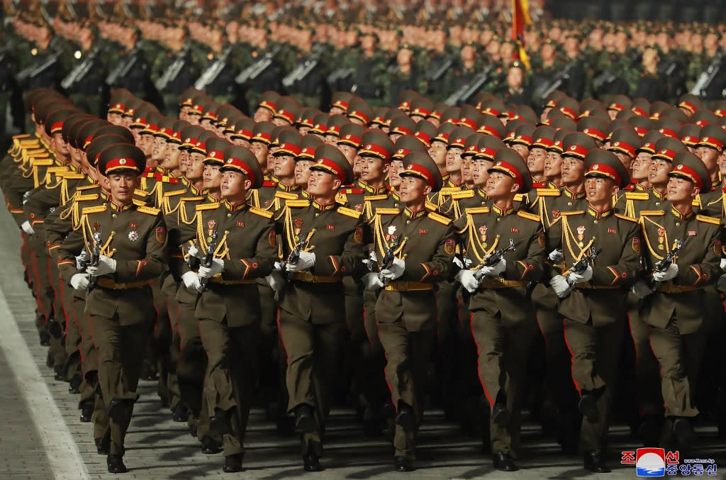 Was North Korea's military parade a superspreader event?