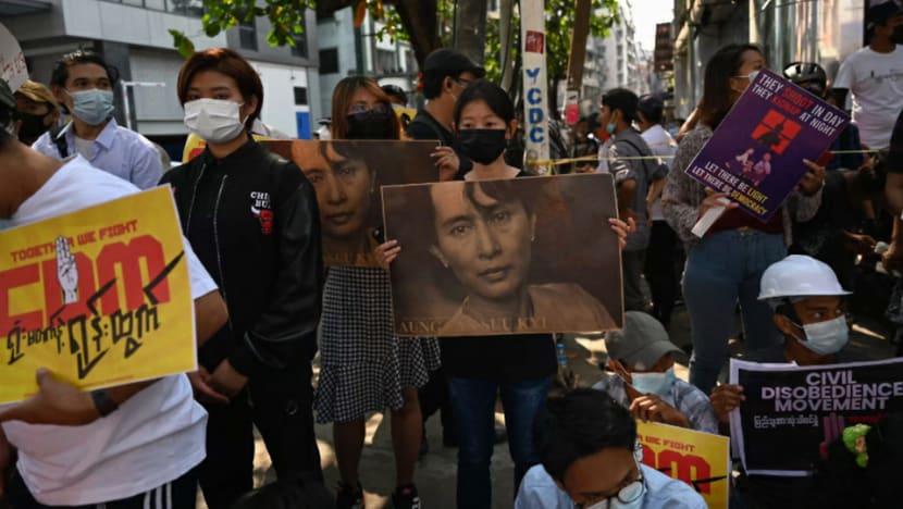 US 'deeply concerned' by reports Myanmar security forces fired on protesters US 'deeply concerned' by reports Myanmar security forces fired on protesters