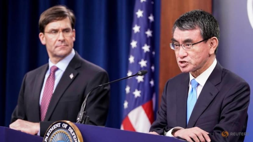Japan, US defence chiefs oppose bid to alter status of Asian waters Japan, US defence chiefs oppose bid to alter status of Asian waters