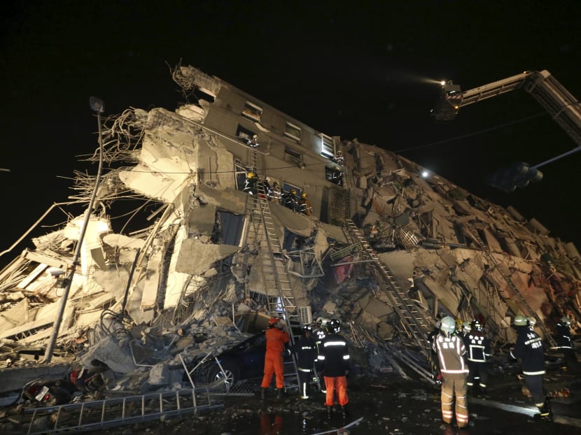 Gallery: 6.4 magnitude quake hits southern Taiwan