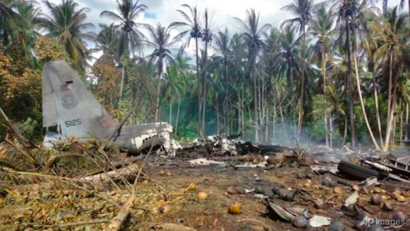 At least 45 dead after Philippine military plane crashes 