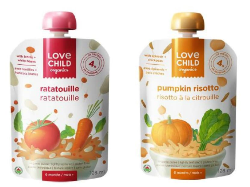 Love Child Organics baby food products recalled due to packaging defect: AVA