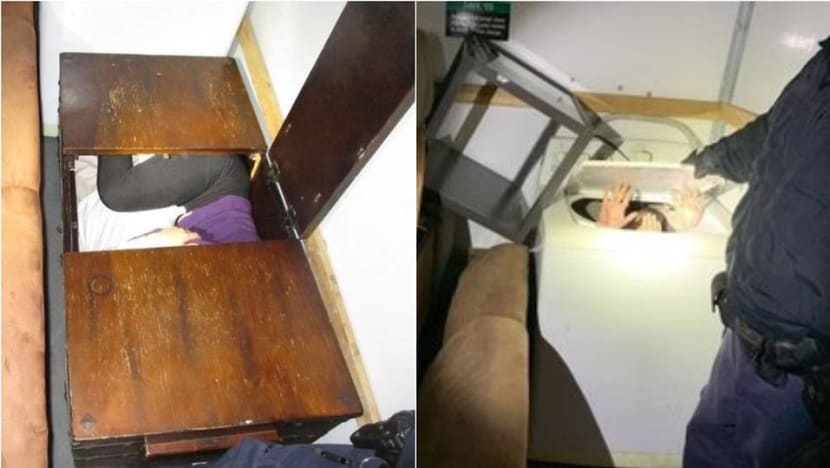 11 Chinese nationals found in furniture, washing machine in US human smuggling attempt 11 Chinese nationals found in furniture, washing machine in US human smuggling attempt