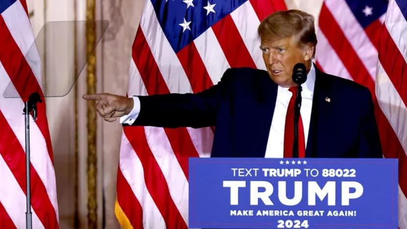 Donald Trump lancar bidaan bertanding dalam Pilihan Raya Presiden 2024 Donald Trump lancar bidaan bertanding dalam Pilihan Raya Presiden 2024
