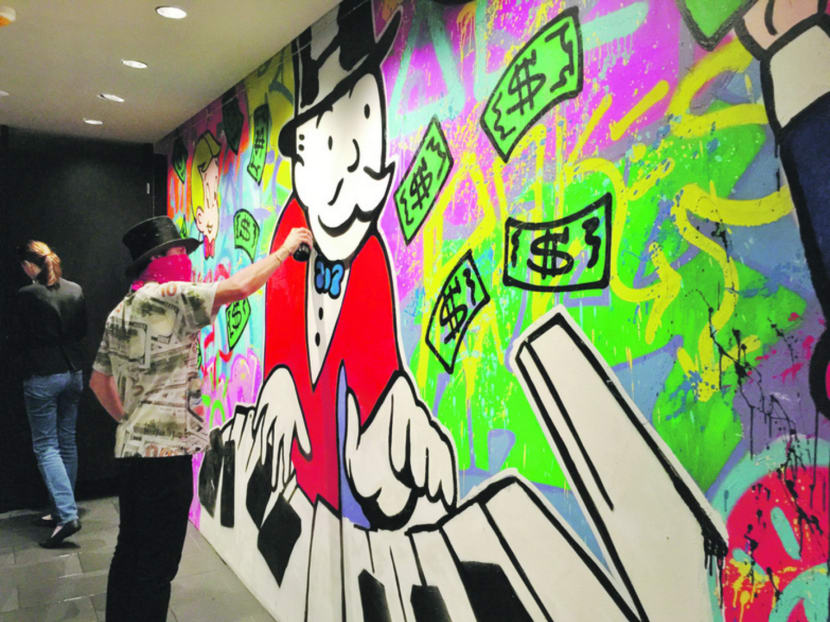 Graffiti artist Alec Monopoly: It’s important to keep changing