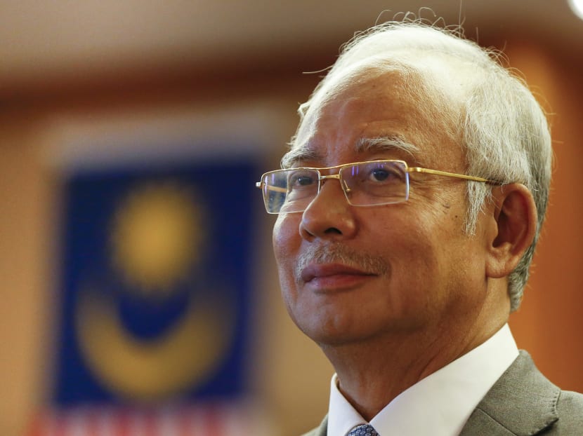 Malaysian Prime Minister Najib Razak smiles during Perdana Fellowship Programme in Putrajaya, Malaysia, on Wednesday, July 8, 2015. Photo: AP