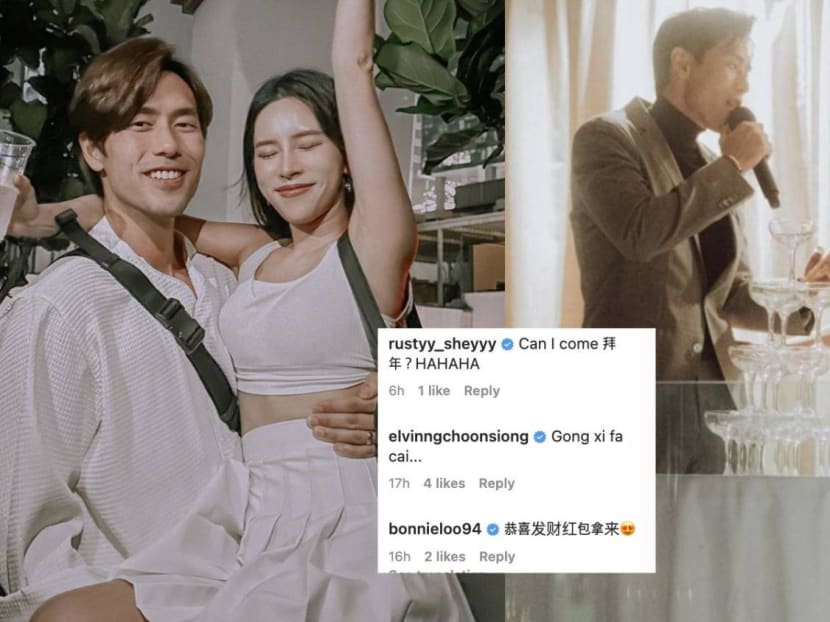 James Seah Celebrates First Wedding Anniversary; His Single Colleagues Ask For Ang Pows