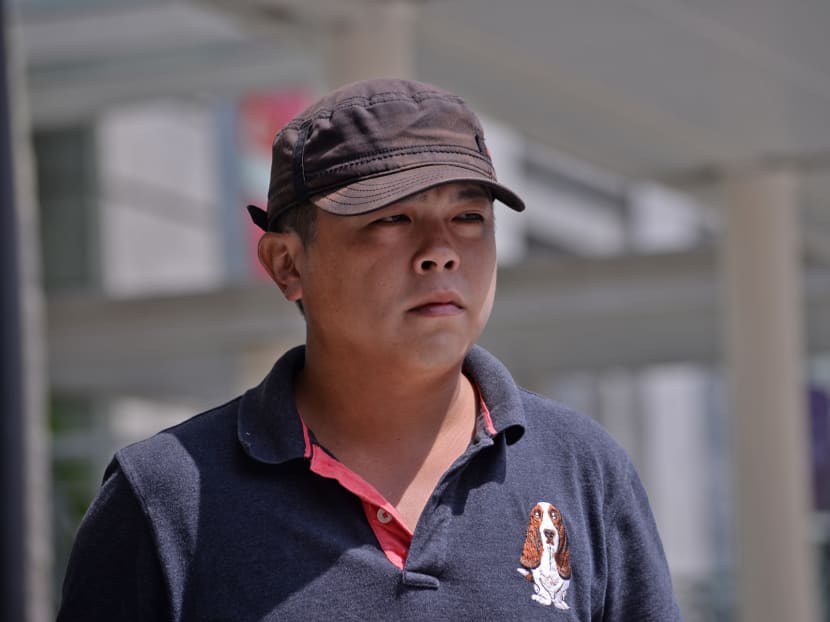 Jover Chew seen arriving at the State Courts today (Nov 30). Photo: Robin Choo