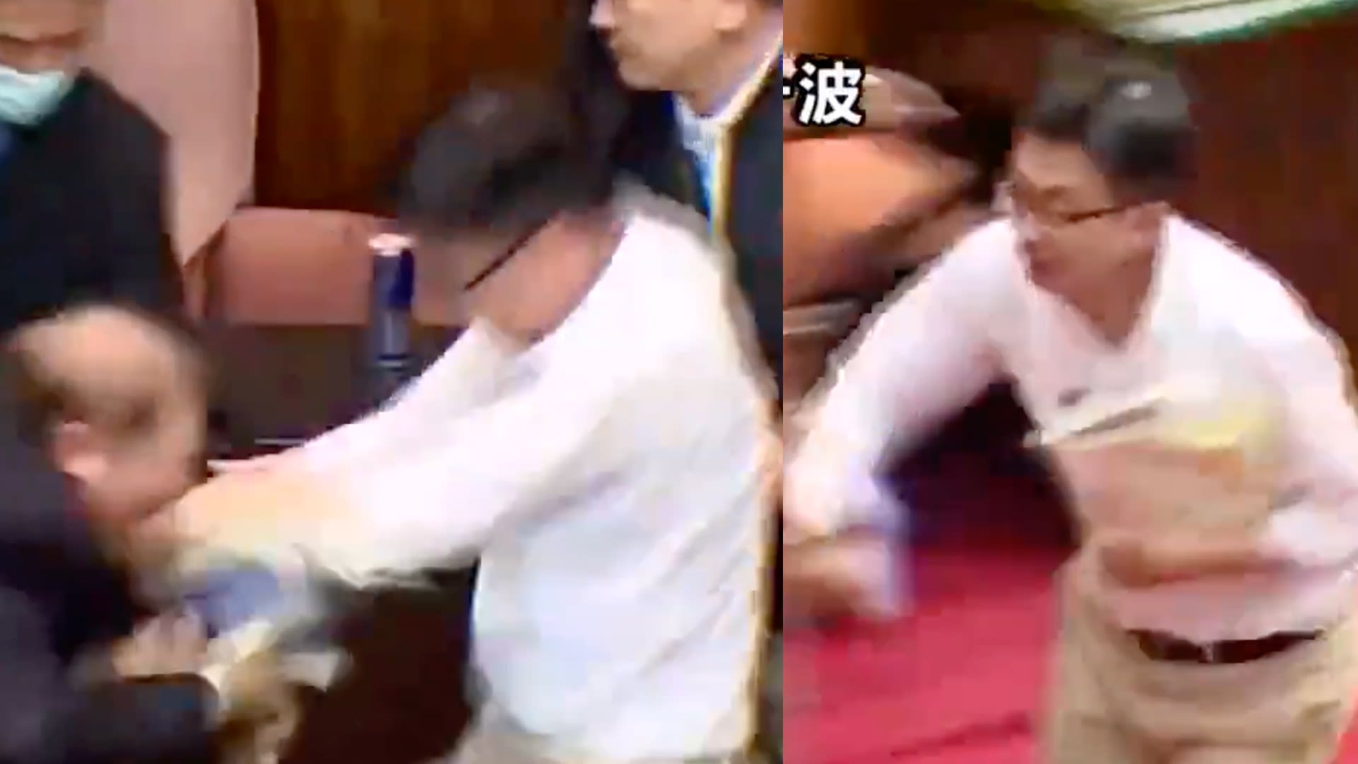 Taiwanese Politician Runs Away With Bill To Stop It From Being Passed