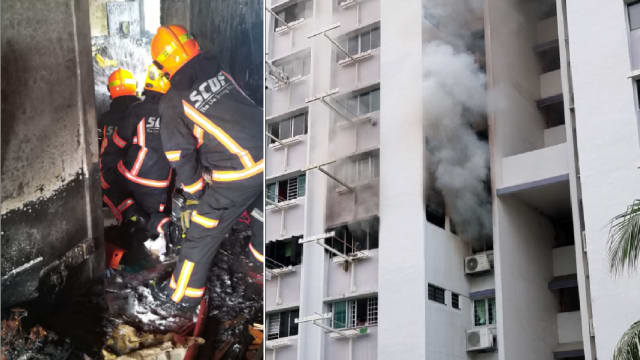 勿洛组屋单位火患死亡人数增至三人 包括一幼童