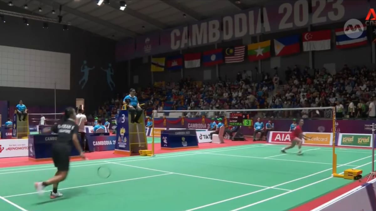 SEA Games Mixed fortunes for Singapores badminton team Video