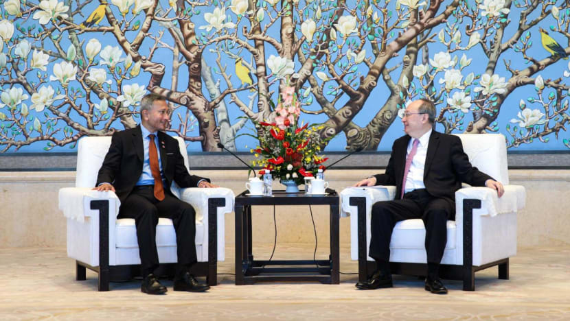 Singapore's FM Vivian Balakrishnan meets China leaders, both countries reaffirm strong ties