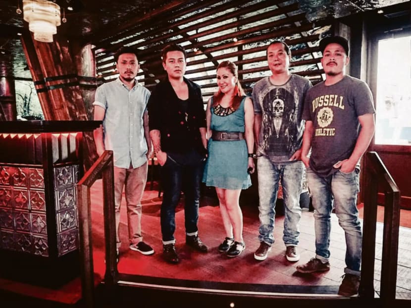 Help Nepal by visiting the country say Nepalese rock band Abhaya And The Steam Injuns. Photo: Hon Jing Yi