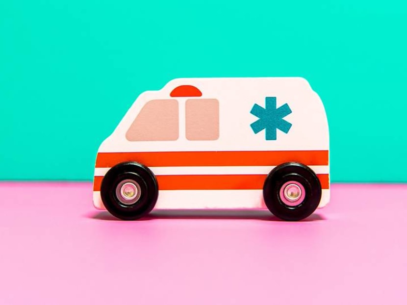 Do you call an ambulance or rush to the hospital when someone has a heart attack?