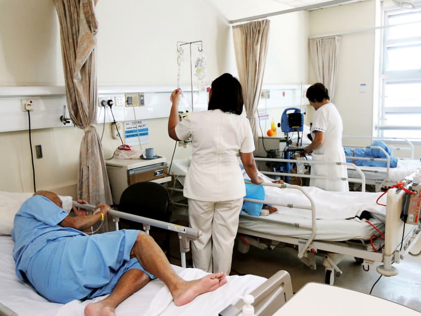 A study done by the Life Insurance Association, released last month, showed that overall bill sizes for private hospitals were growing at a much faster pace than that of public hospitals. TODAY FILE PHOTO