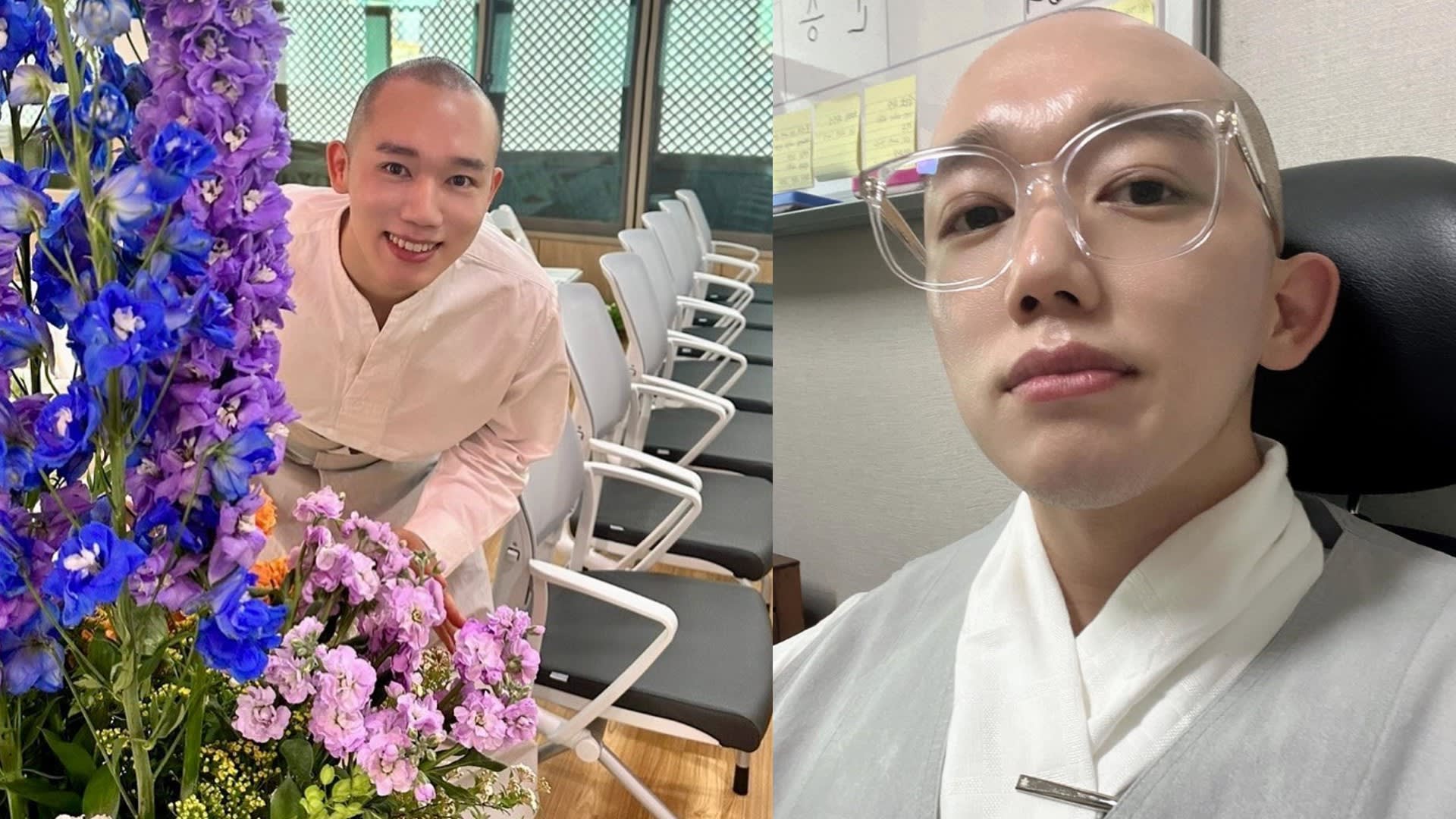 Самый красивый монах Южной Кореи покоряет соцсети