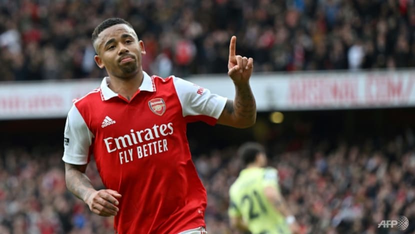 Jesus double routs Leeds as Arsenal move eight points clear Jesus double routs Leeds as Arsenal move eight points clear
